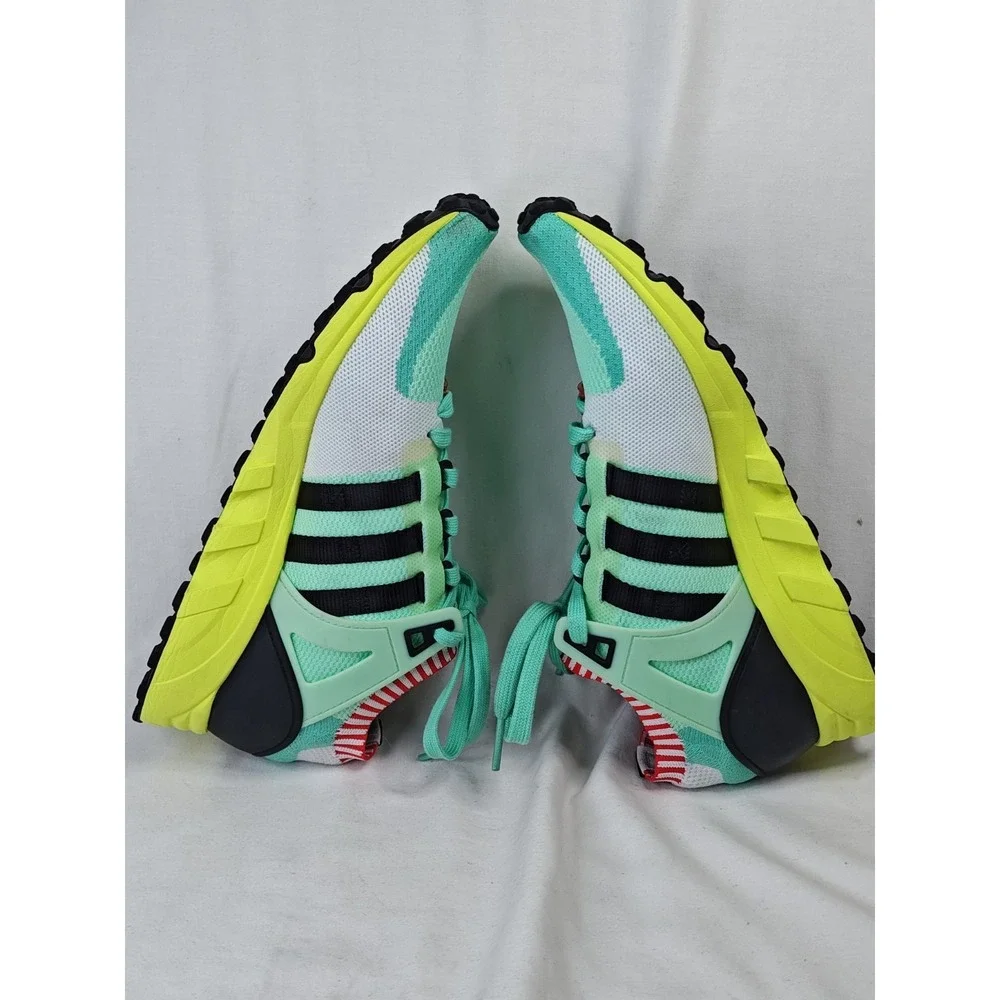 adidas EQT Support RF Primeknit Frozen Green Running Shoes Sneakers Mens Size 10